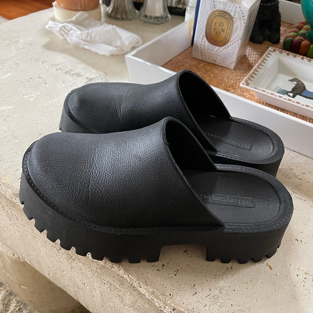 Jeffrey Campbell Bae Platform Mules